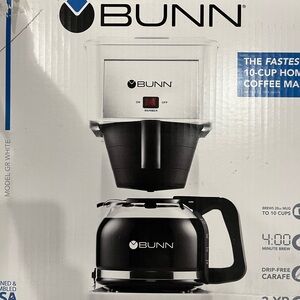 BUNN 10 CUP FAST BREW POUR OVER COFFEE MAKER